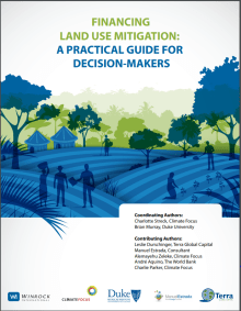 financing land use mitigation